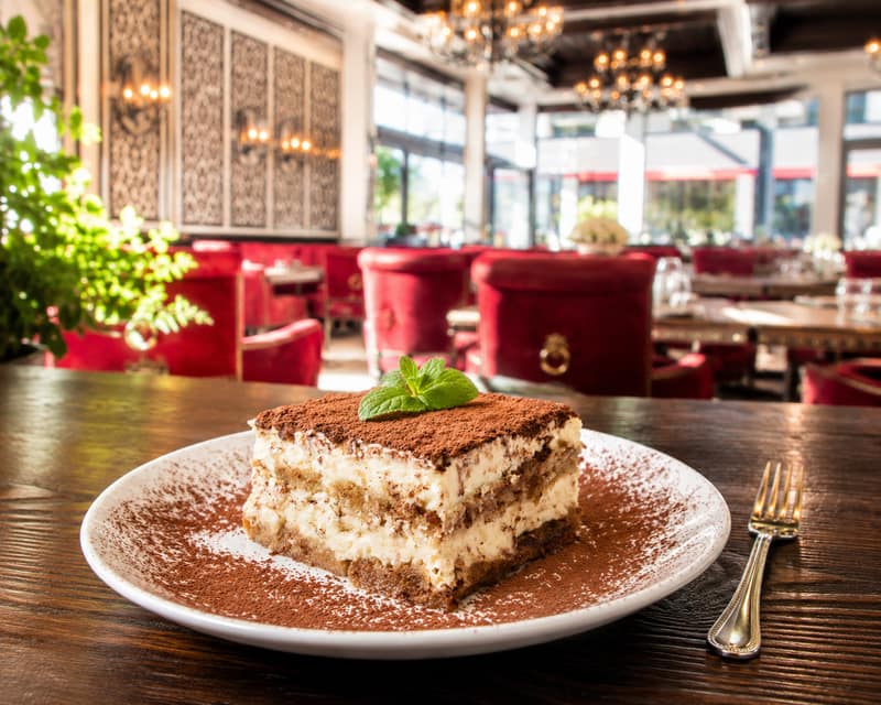 Tiramisu und italienische Desserts im Vincenzo