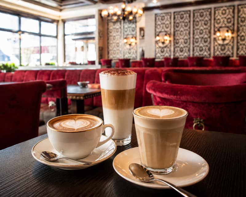 Kaffee-Spezialitäten im Vincenzo