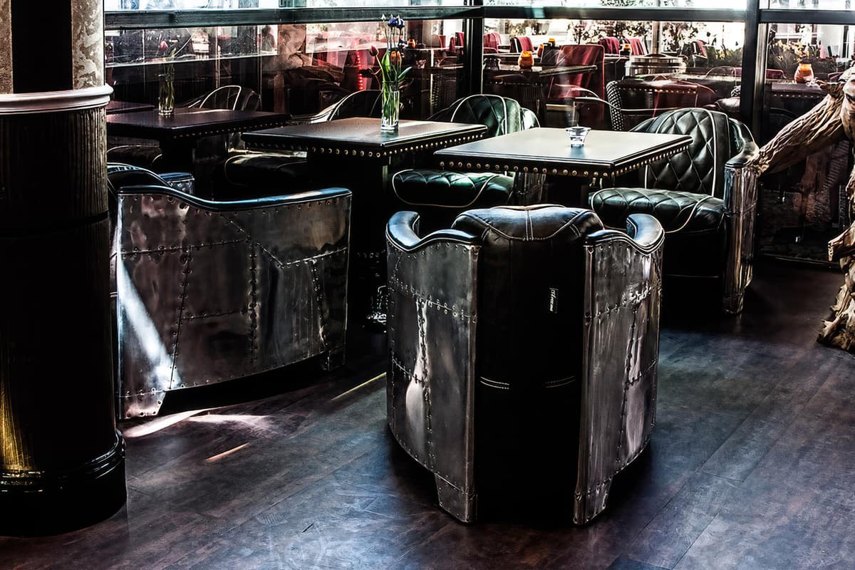 Italienisches Restaurant Berlin-Mitte — Tischarrangement